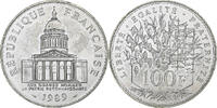 France 100 Francs Panthéon, Pessac, Silver, Gadoury:898 -