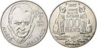 France 100 Francs André Malraux, Pessac, Silver -