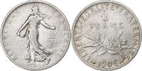 France Franc Semeuse, Paris, Silver, Gadoury:547 -