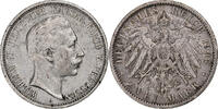 Kingdom of Prussia 2 Mark Wilhelm II, Berlin, Silver, KM:522 -