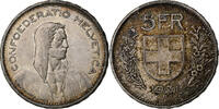 Switzerland 5 Francs Herdsman, Bern, Silver, KM:40 -