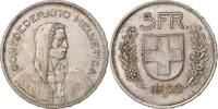 Switzerland 5 Francs 1953 Bern Herdsman, Bern, Silver, KM:40 EF(40-45)