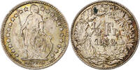 Switzerland 1/2 Franc Bern, Silver, KM:23 -