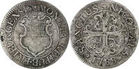 SWISS CANTONS 2 Kreuzer FREIBURG, Billon -