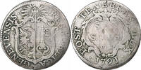 SWISS CANTONS 6 Sols GENEVA, Bern, Billon -