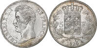 France 5 Francs Charles X, Paris, Silver, Gadoury:643 -