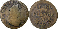 France Liard Louis XIV, Amiens, Copper, Gadoury:81 -