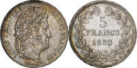 France 5 Francs Louis-Philippe, Strasbourg, Silver -