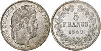 France 5 Francs Louis-Philippe, Rouen, Silver, Gadoury:678 -