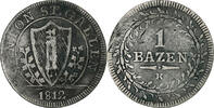 SWISS CANTONS 1 Batz Swiss Cantons, Saint Gall, Billon -