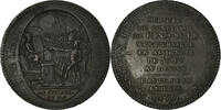 France 5 Sols Coin, Au serment, Birmingham, Bronze, KM:Tn31 -