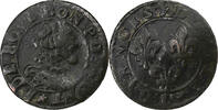 France Double Tournois François de Bourbon-Conti, Sedan, Copper -