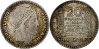 France 20 Francs Turin, Paris, Silver, Gadoury:852 -