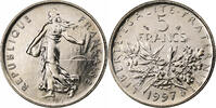 France 5 Francs Semeuse, Pessac, Copper-nickel, Gadoury:771 -
