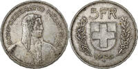 Switzerland 5 Francs Bern, Silver -