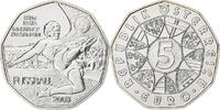 Austria 5 Euros Football, Vienna, Silver -