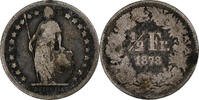 Switzerland 1/2 Franc Bern, Silver -
