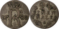 Prussia 1/24 Thaler Friedrich II, Berlin, Billon -