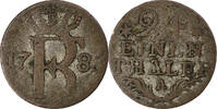 Prussia 1/24 Thaler Friedrich II, Berlin, Billon -