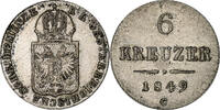 Austria 6 Kreuzer Francis Joseph I, Vienna, Billon -