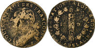 France 12 deniers françois Louis XVI, 12 deniers François, Limoges, Métal de cloche -