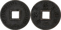 Cochinchine Sapèque Paris, Bronze -