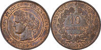 France 10 Centimes Cérès, Paris, Bronze -