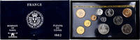 France Coffret 1 c. à 50 frs. MDP, série FDC -