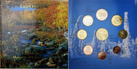 Finland Set 1 ct. - 2 Euro + Token Gold panning, BU, Mint of Finland -