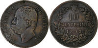 Italy 10 Centesimi Umberto I, Rome, Copper -