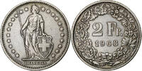 Switzerland 2 Francs Helvetia, Bern, Copper-nickel -