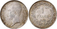 Belgium Franc Albert I, Brussels, Silver -