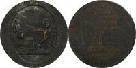 France Monneron de 5 Sols Birmingham, Bronze -