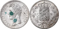 France 5 Francs Charles X, Marseille, Silver, Gadoury:643 -