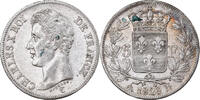 France 5 Francs Charles X, La Rochelle, Silver, Gadoury:643 -