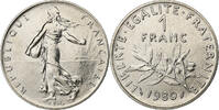 France 1 Franc Semeuse, MDP, série FDC, Nickel -