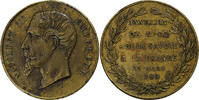 France Medal Napoléon III, Annexion de la Savoie et Nice, Brass -