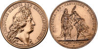 France Medaille Louis XIV, Battle of Cassel, MDP, Bronze, Mauger, Restrike -