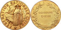 France Medaille Fédération Nationale Ovine, Gilt Bronze -