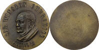 France Medal Winston Churchill, Cercle du Bibliophile, Bronze -