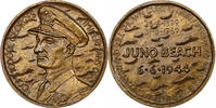 Belgium Medal Georges Timmermans, Juno Beach, Bronze, Fisch -