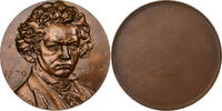 France Medal Beethoven, Bronze, Auguste Coutin -