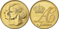 Monaco Medaille Royal wedding, Albert and Charlène, Brass -