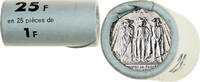 France Rouleau 25x1 Franc États généraux, MDP, Nickel -