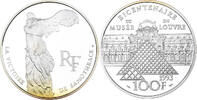 France 100 Francs Victoire de Samothrace, MDP, Proof, Silver -