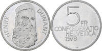 Switzerland 5 Francs Henry Dunant, Bern, Cupronickel -