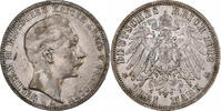 Kingdom of Prussia 3 Mark Wilhelm II, Berlin, Silver -