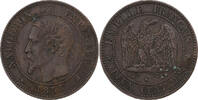 France 2 Centimes Napoleon III, Bordeaux, Bronze -