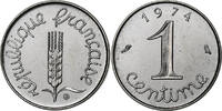 France 1 Centime Épi, MDP, série FDC, Stainless Steel -