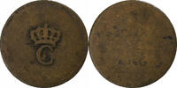 French Antilles Stamped sol Louis XVI, Billon -